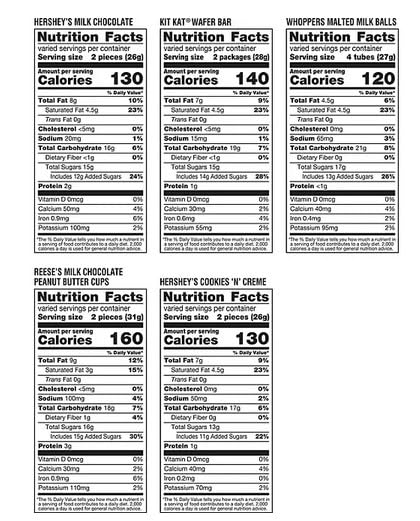 Assorted Chocolate Candy Variety Pack - 1 Pound Z254348