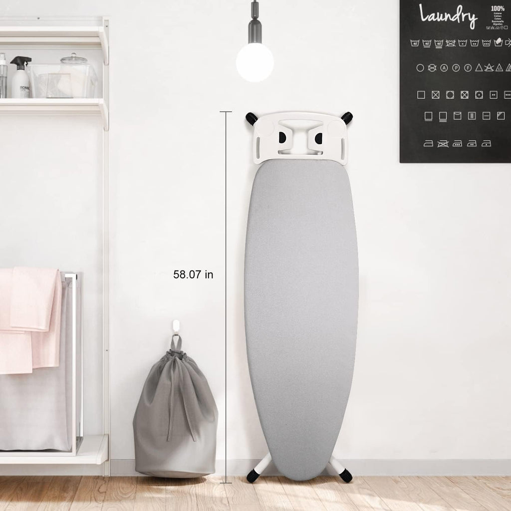 Ironing Board, Heavy Duty Full Size with Adjustable Height, Grey C545901