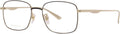 Gucci GG 0869OA 003 Black Metal Rectangle Eyeglasses 54mm