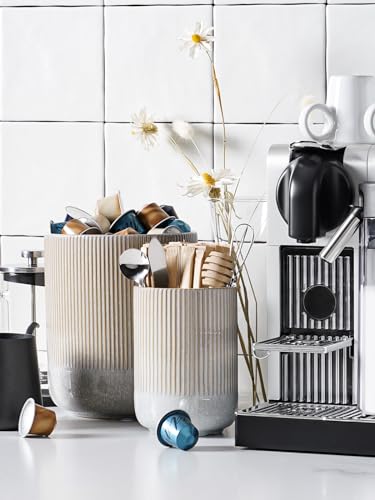 Ceramic Utensil Holder for Countertop, Set of 2 U5049