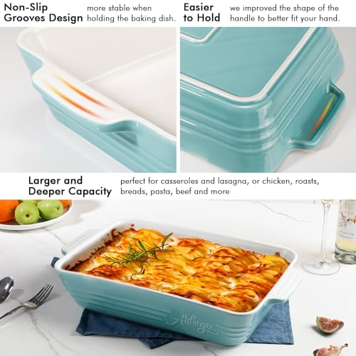 Ceramic Baking Dish 9x13 with Handles for Oven A975309