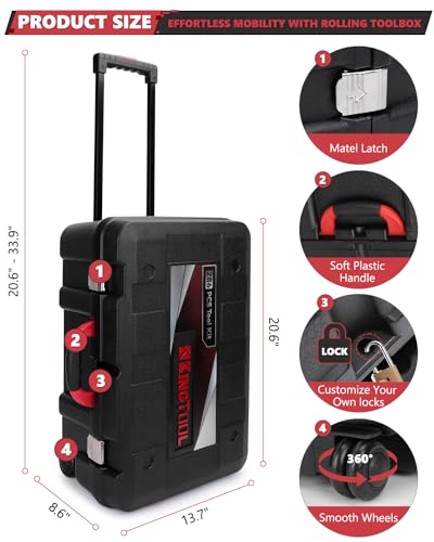 325 Piece Home Repair Tool Kit with Toolbox Storage Case Q5009