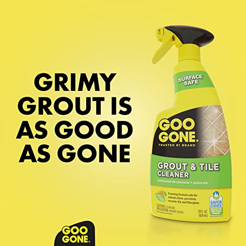 Grout & Tile Cleaner, 28 oz, Removes Mold, Mildew, Soap Scum & Hard Water Stains N5471