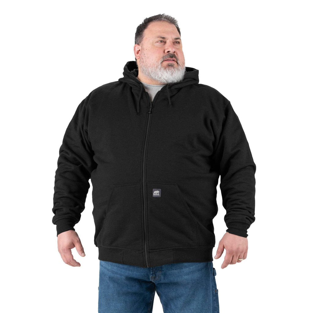 Thermal-Lined Full-Zip Hooded Sweatshirt V811888