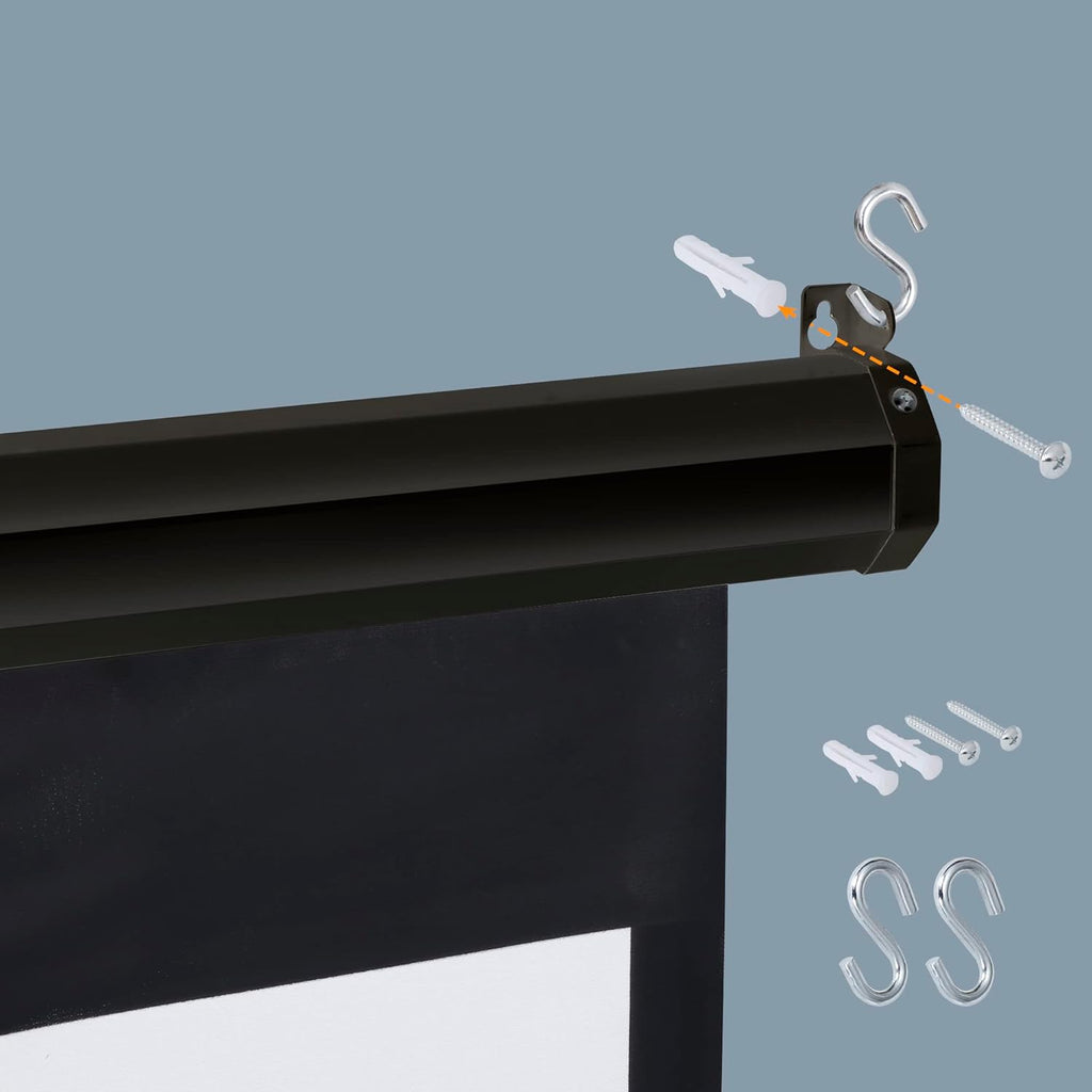 Outdoor Projector Screen 100 Inch 16:9 HD Portable F87743