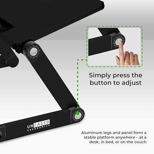 Adjustable Laptop Stand for Desk and Bed W730663