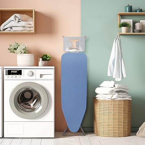 Foldable Ironing Board with Adjustable Height and Iron Holder G536