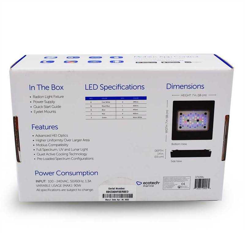 LED Light Fixture for Pet Supplies D3096