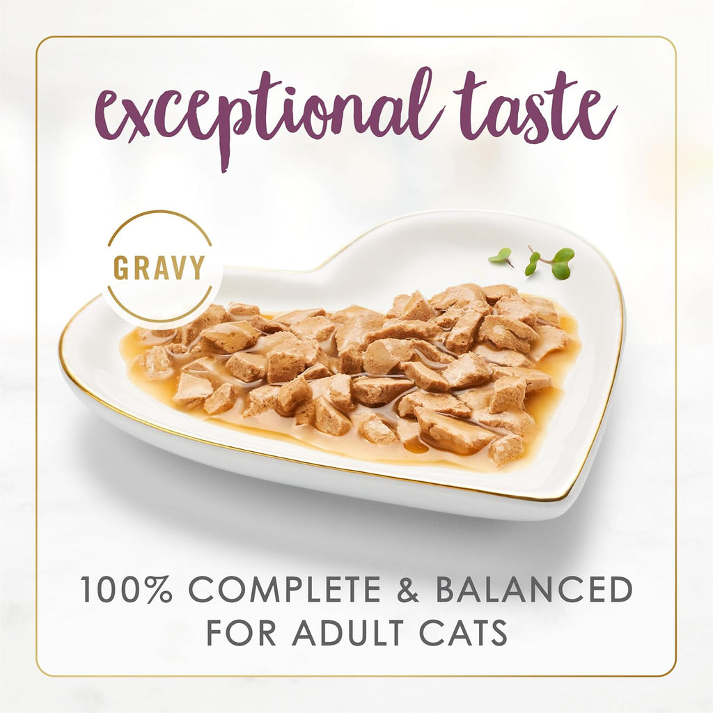 Chicken Feast in Gravy Wet Cat Food, 3 oz. Cans, Pack of 24 I55994