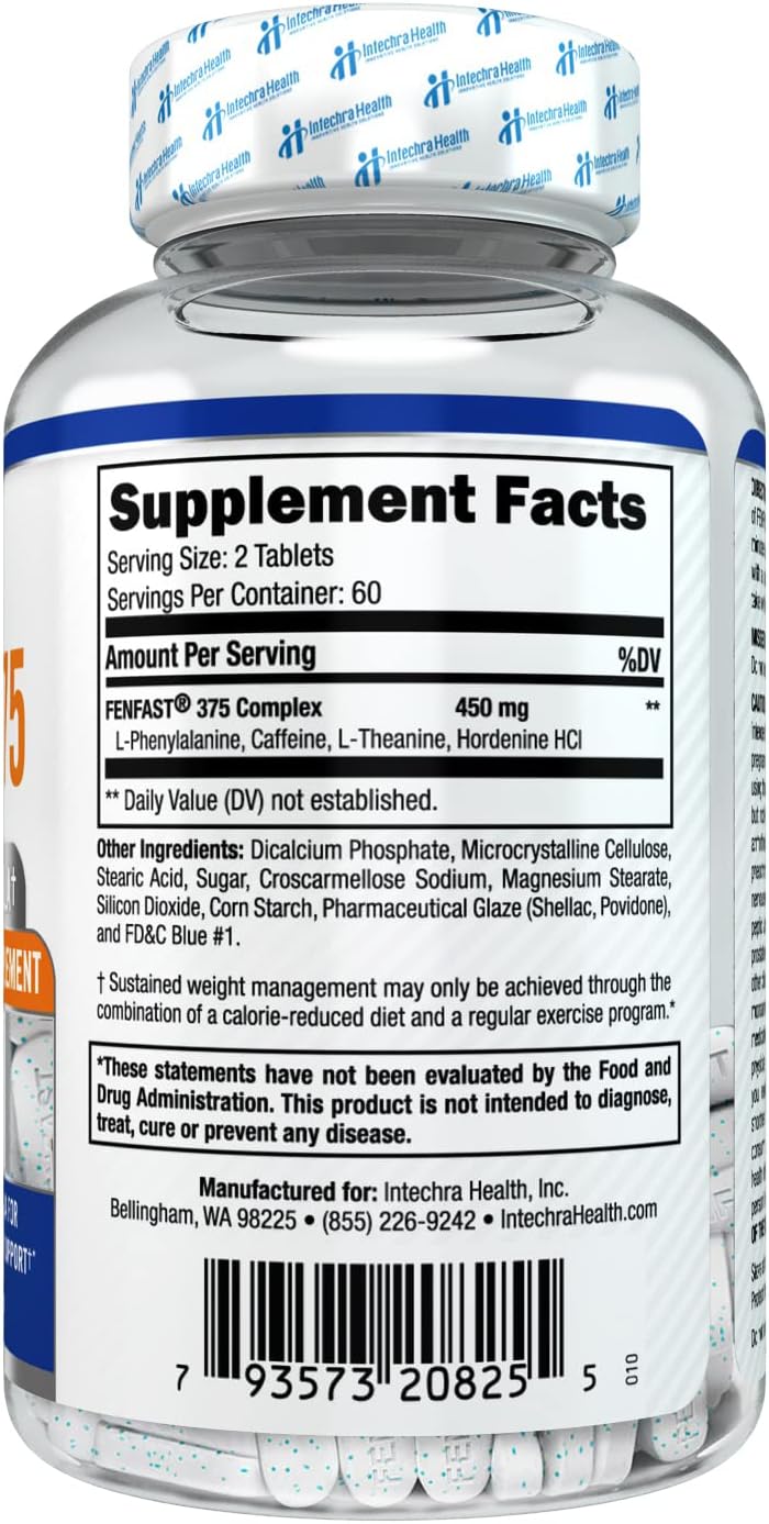 Fast Diet Pills for Weight Management with Energy Boost, 120 Tablets T50400