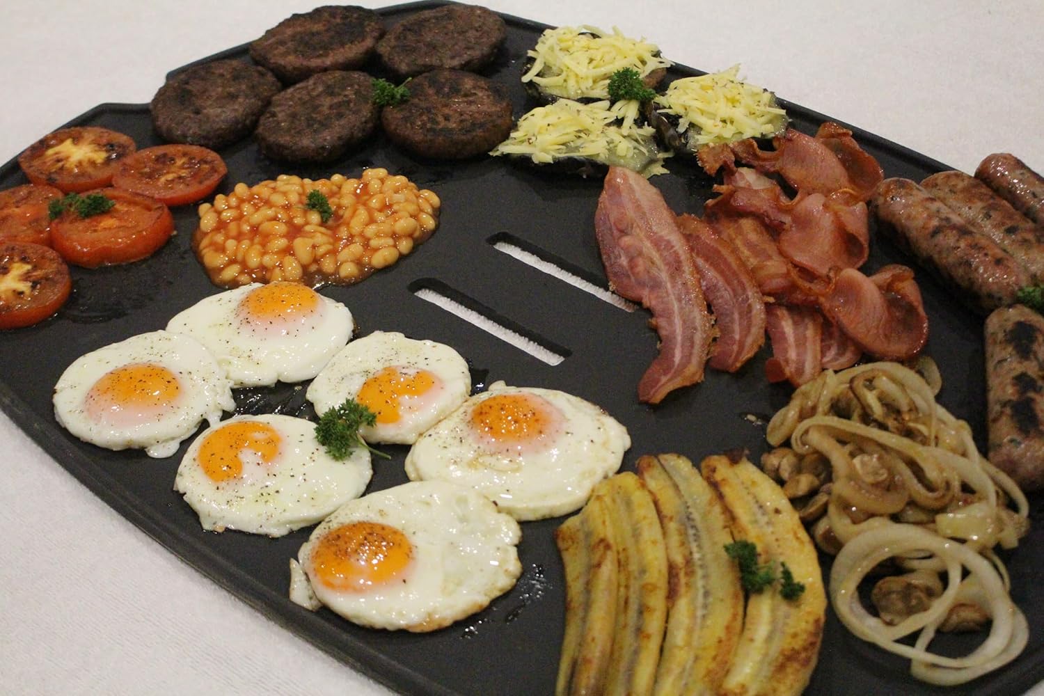 Cast Iron Griddle for Gas Grill Cooking Plate K39382