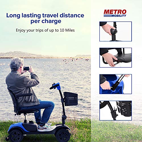 Compact 4-Wheel Mobility Scooter for Seniors and Adults T497782