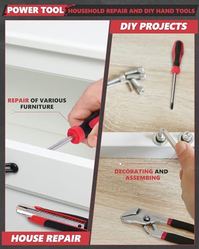 325 Piece Home Repair Tool Kit with Toolbox Storage Case Q5009