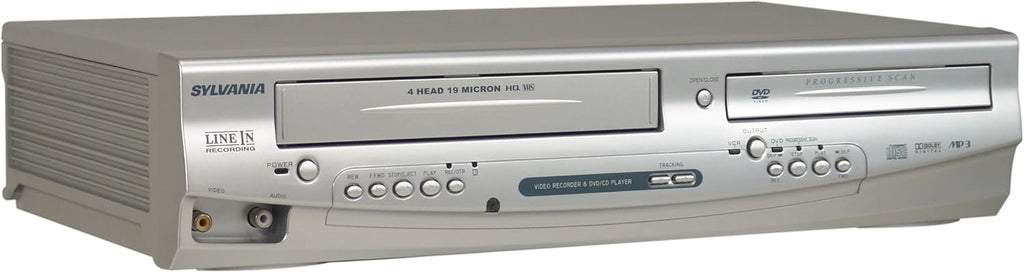 Dual Deck DVD Player VCR Combo S474