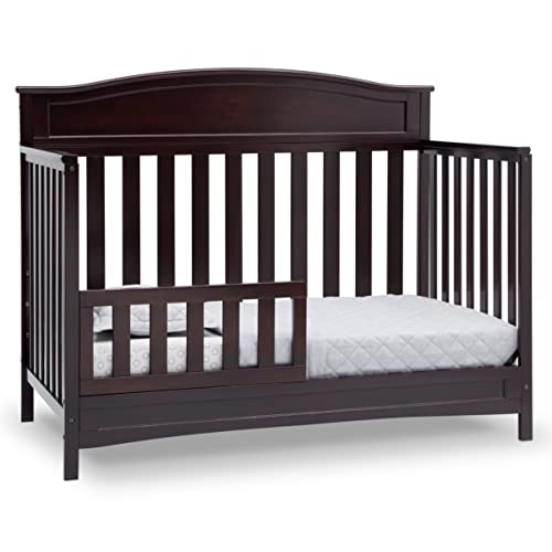 4-in-1 Convertible Baby Crib, White A782