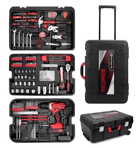 325 Piece Home Repair Tool Kit with Toolbox Storage Case Q5009