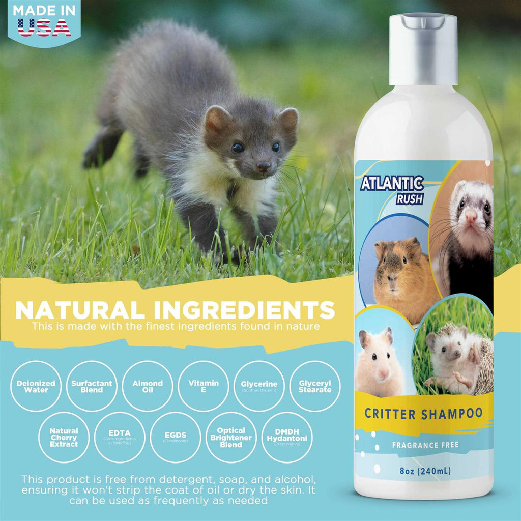 Fragrance Free Shampoo for Small Pets, 8oz Q52592