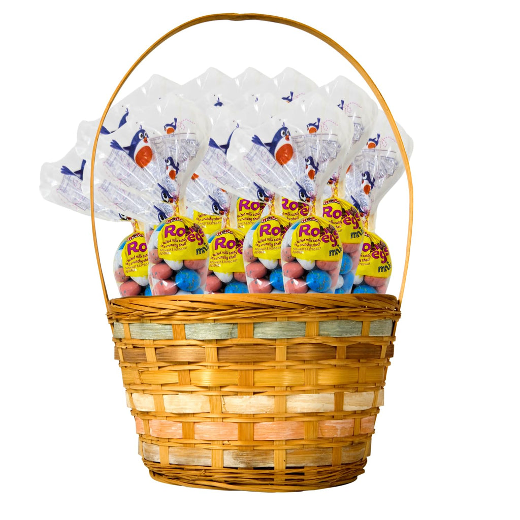 Easter Malted Milk Candy in Crunchy Shell, Bulk Pack of 24 Bags K65894