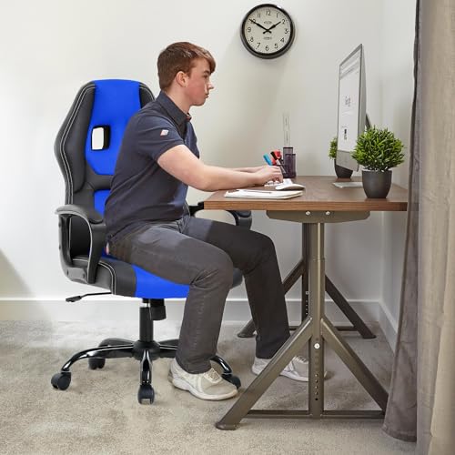 Gaming Chair with Lumbar Support, Adjustable Height T288