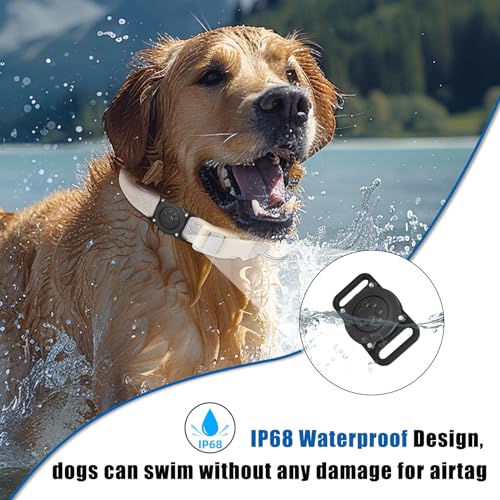 Dog Collar Holder with Waterproof Case for Pets W6965