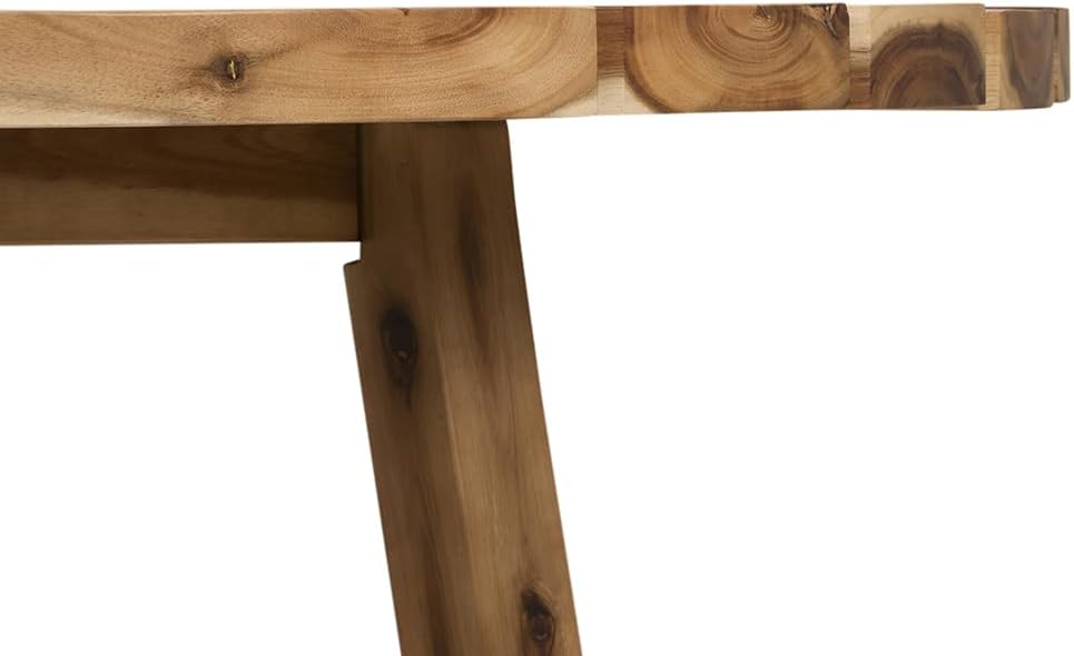Solid Acacia Wood Coffee Table Z908103
