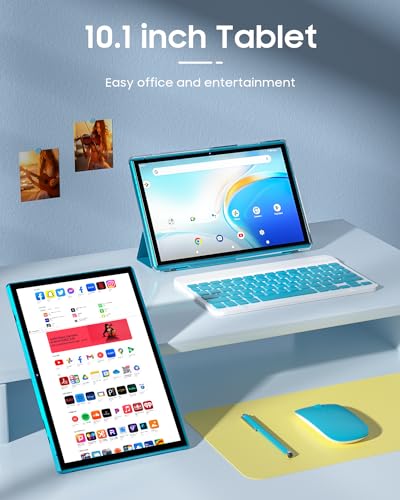 10 inch Android Tablet with Keyboard Case and Stylus Y2073