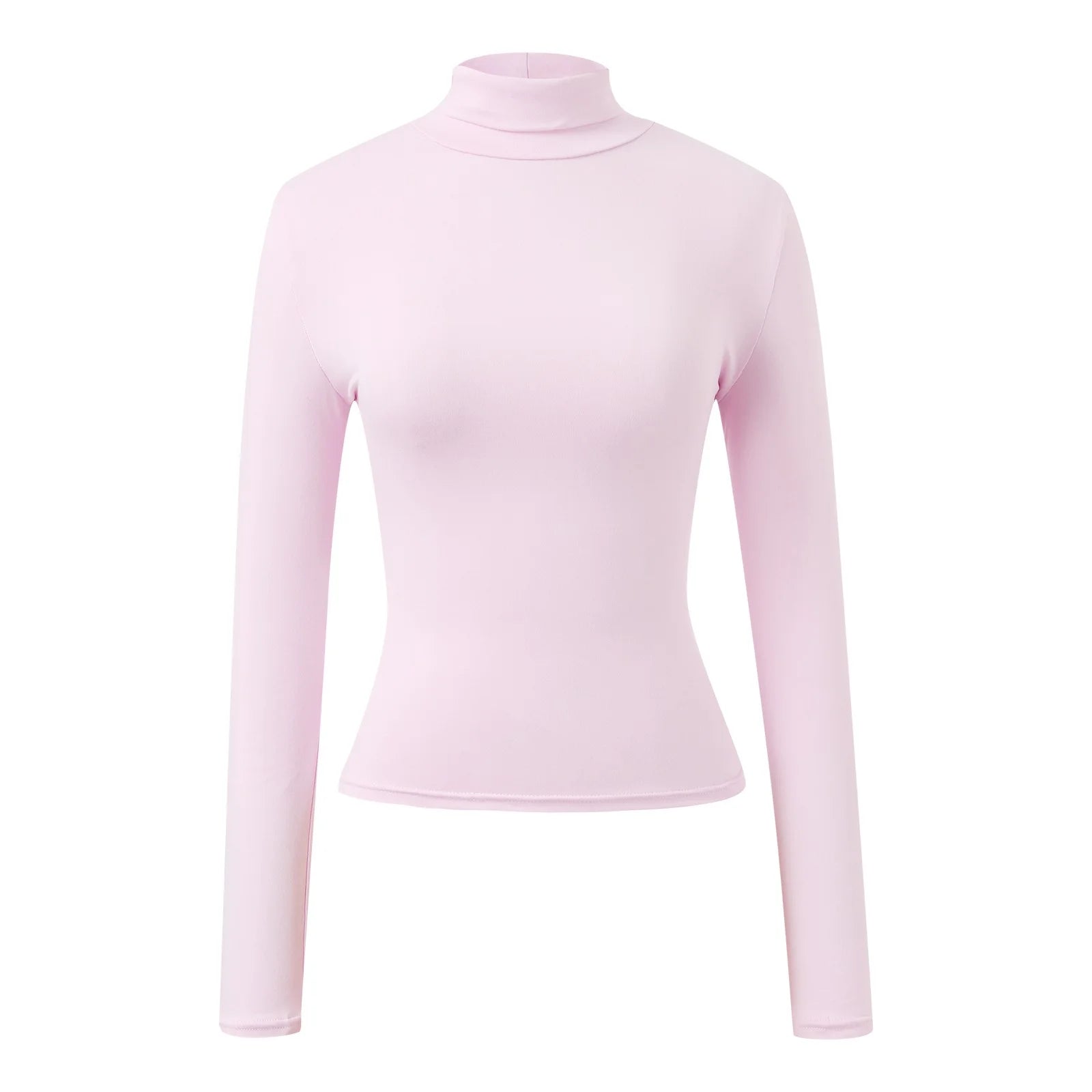 Women's V Neck Long Sleeve Crop Top R54299