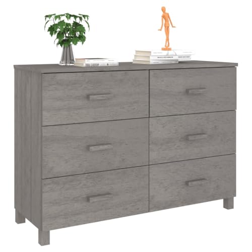 Solid Wood Pine Sideboard with Storage and Display Space H37533