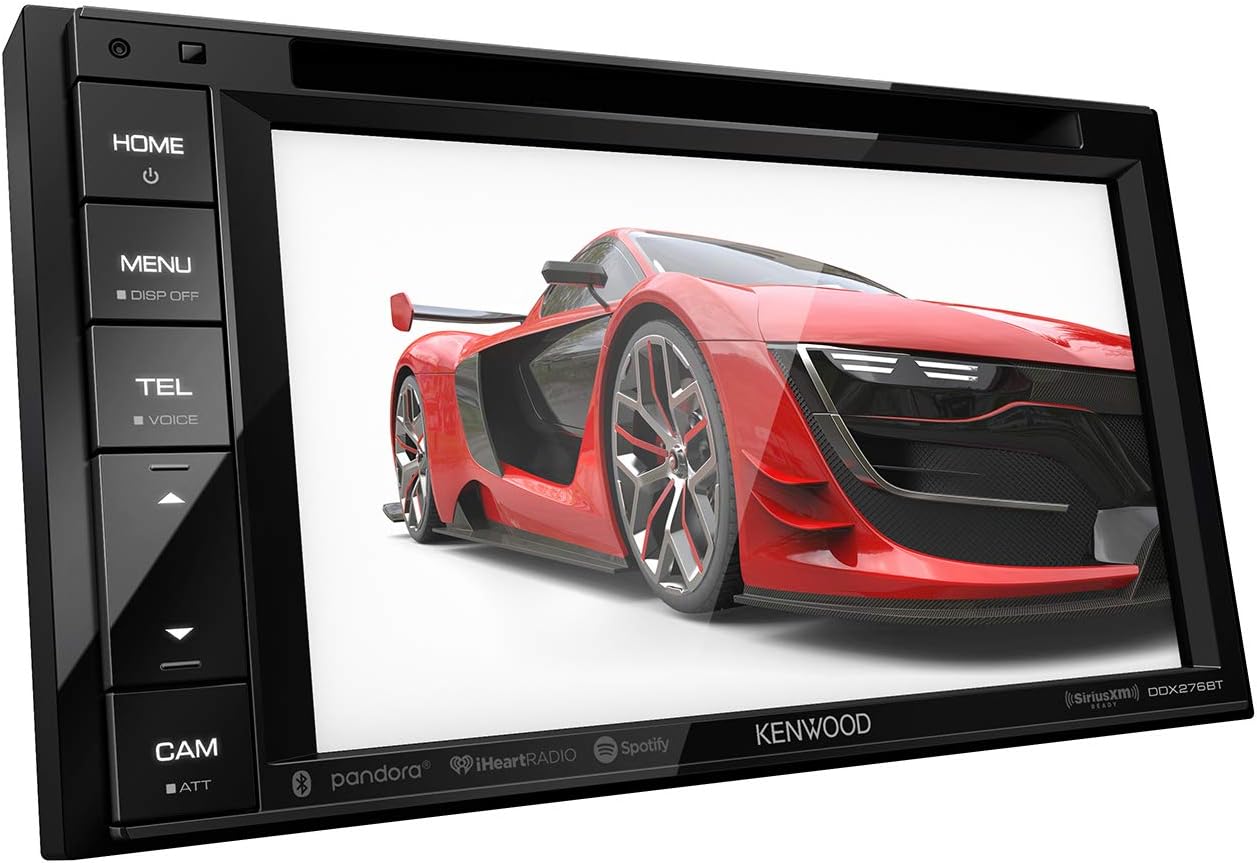 6.2 Double DIN Car Stereo with Bluetooth and DVD Receiver T493