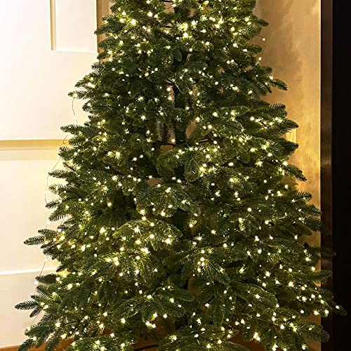 Warm White LED String Lights 66FT Waterproof with Remote Control P126457