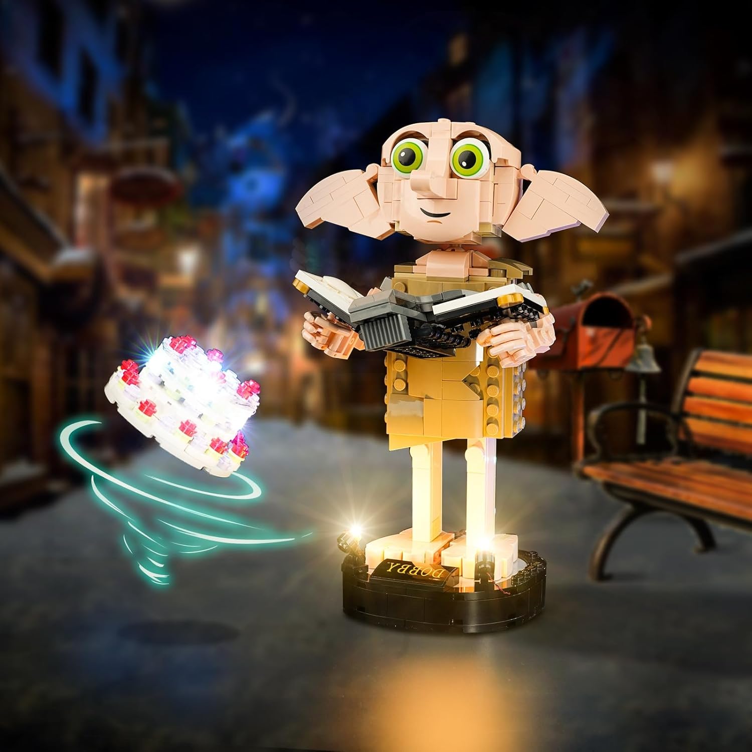 LED Light Kit for Harry Potter Dobby Building Set 76421, Lights Only M7966