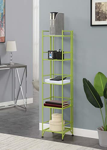5-Tier Folding Metal Shelving for Storage and Display R827