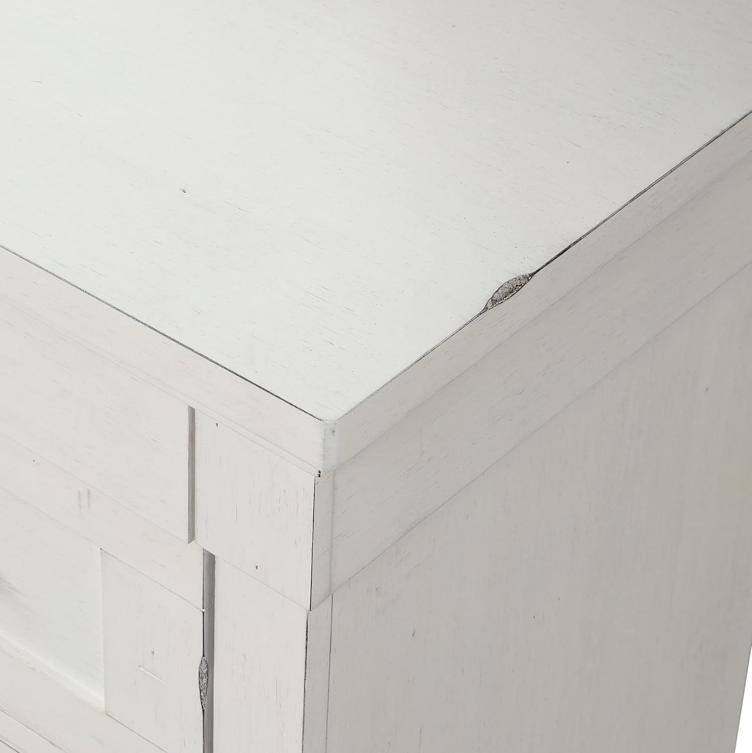 Wood Panel Bed with Dresser, Mirror, and Nightstand, Queen N772607