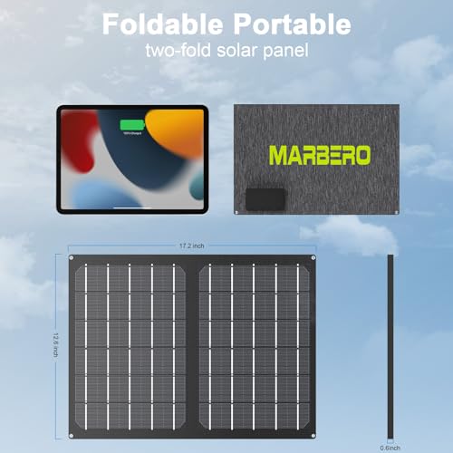 Foldable Solar Charger 100W with Kickstand for Camping F132863