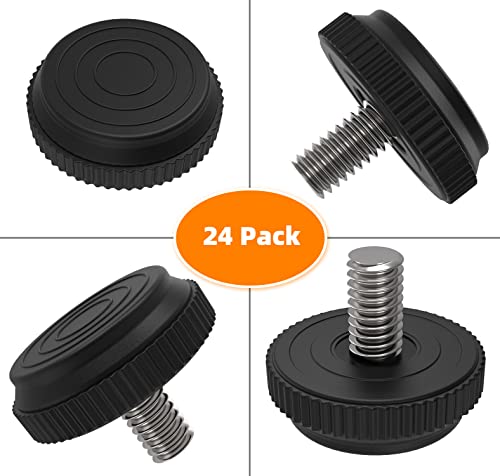 5/16-18 Stainless Steel Adjustable Furniture Leveling Feet (8 Pack) X162319