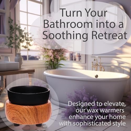 White Farmhouse Wax Warmer for Scented Wax - Electric Plug In Q9666