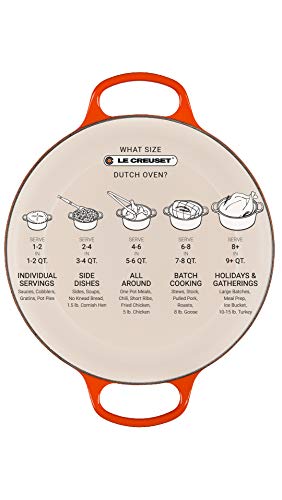 Enameled Cast Iron Round Dutch Oven, 5.5 qt. U6606