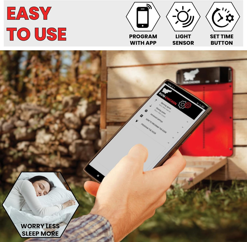 Chicken Door T50 Red V7438
