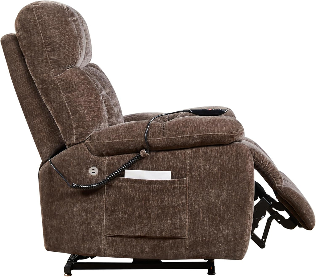 Electric Lift Recliner Chair with Massage and Heating for Adults Elderly Q9039