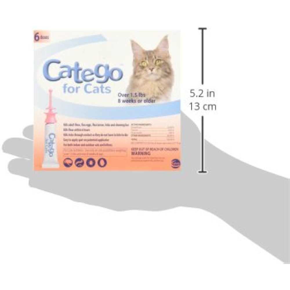 Flea & Tick Treatment for Cats T3054