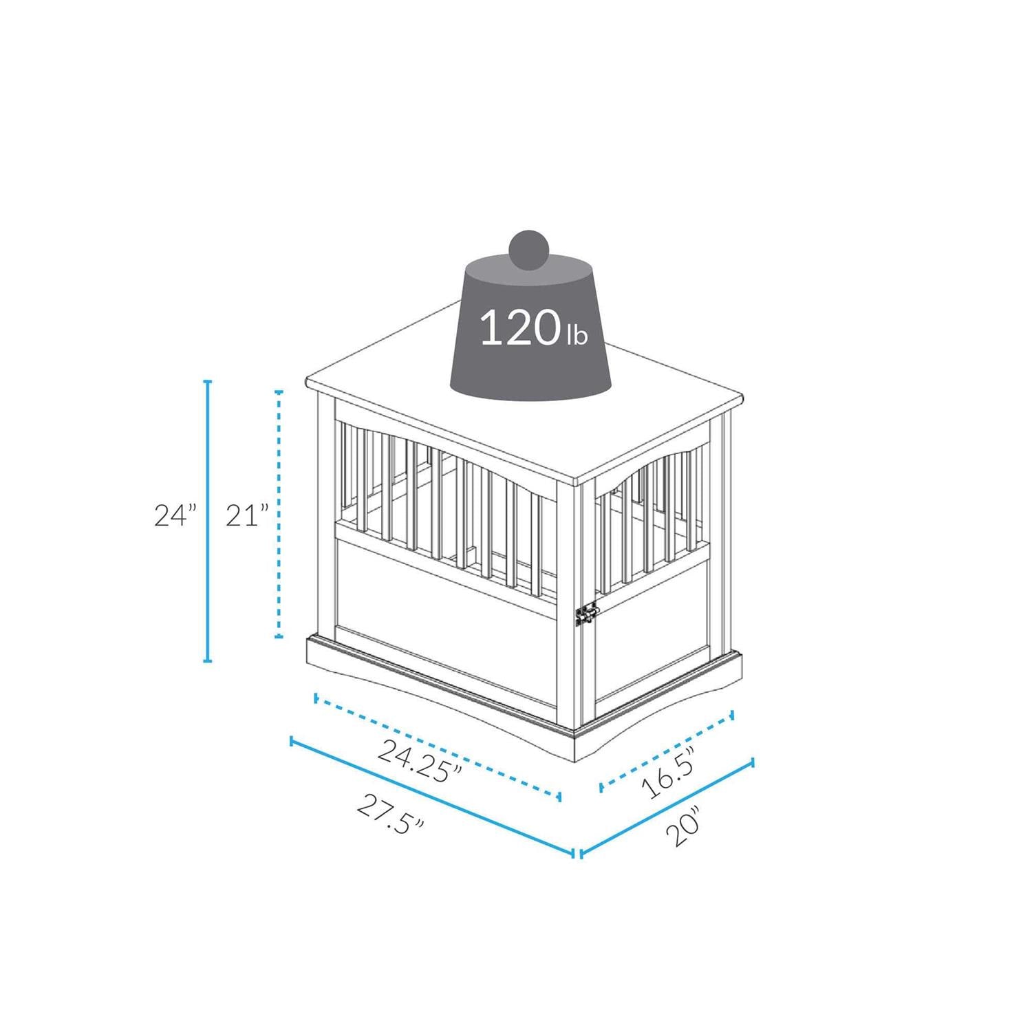 Pet Crate End Table Y267794
