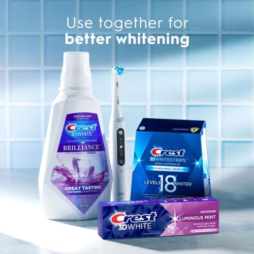 Teeth Whitening Toothpaste, Mint, 3.7 oz Pack of 4 X342