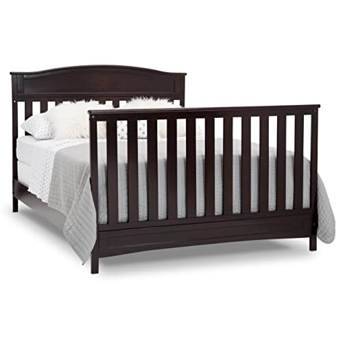 4-in-1 Convertible Baby Crib, White A782