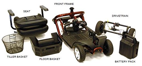 4-Wheel Folding Light Scooter D942