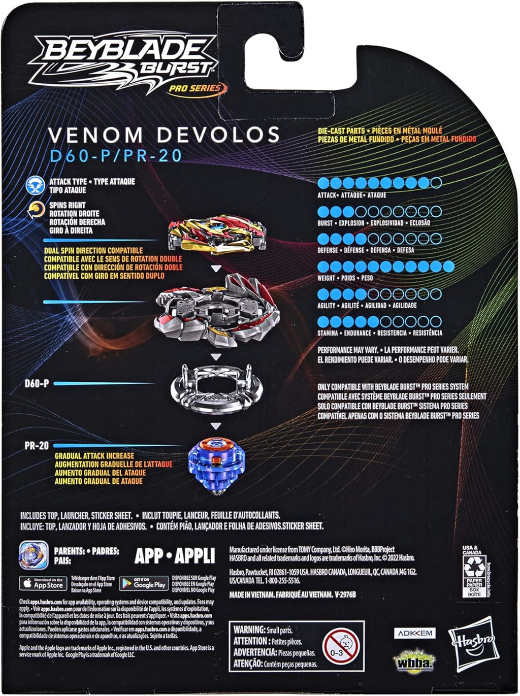 Spinning Top Starter Pack with Launcher Toy R977
