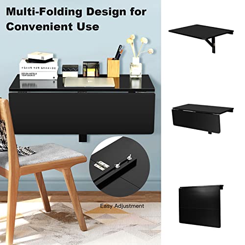 Wall Mounted Folding Desk for Small Spaces X469