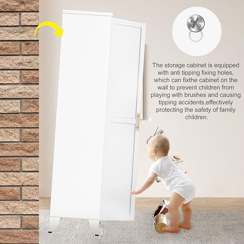 Pantry Storage Cabinet with Adjustable Shelves R2867
