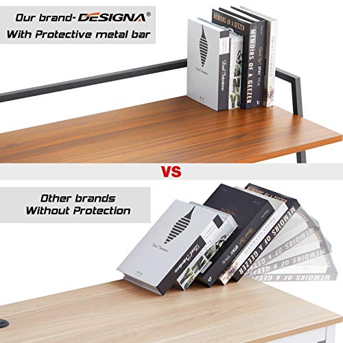 Small Folding Desk 33" for Study, Work & Crafting, Black A8731