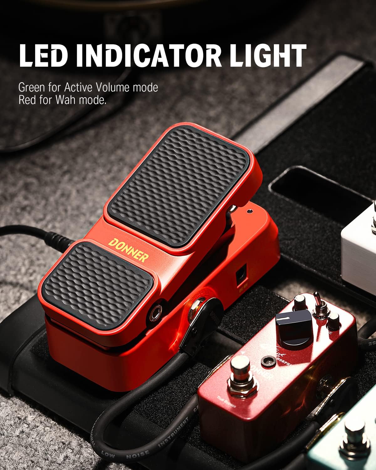 Guitar Tuner Pedal with Wah Effect X44807