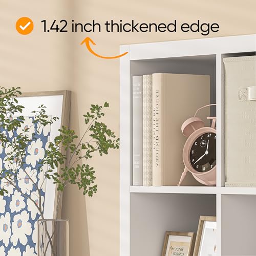 Cube Storage Organizer with Bins, White U219